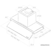 Кухонная вытяжка Elica Boxin No Drip IX/A/60