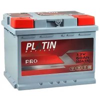 Автомобильный аккумулятор Platin Pro L+ (60 А·ч)