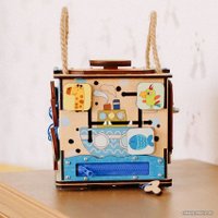 Бизибокс Bizitoys Мини с подсветкой