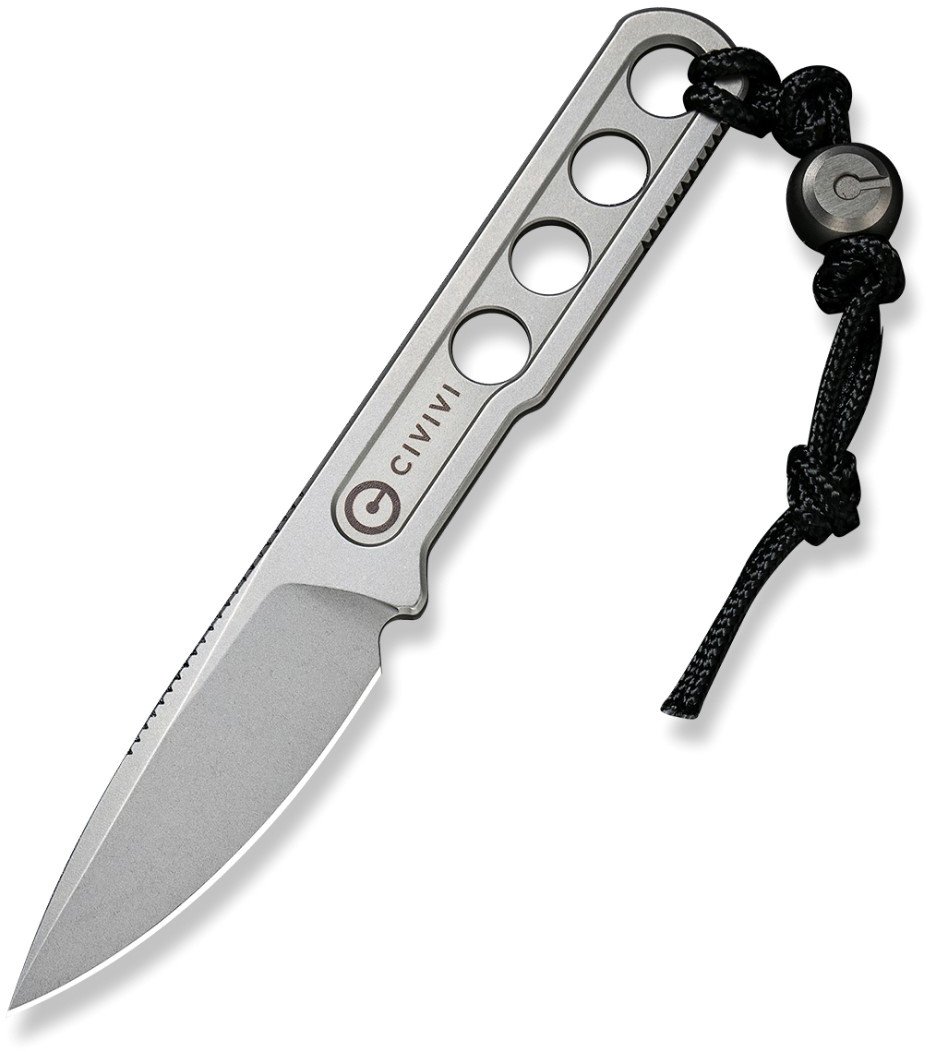 

Нож Civivi Fixed Blade Circulus 10Cr15CoMoV Steel Ostap Hel Design C22012-2 (серый)