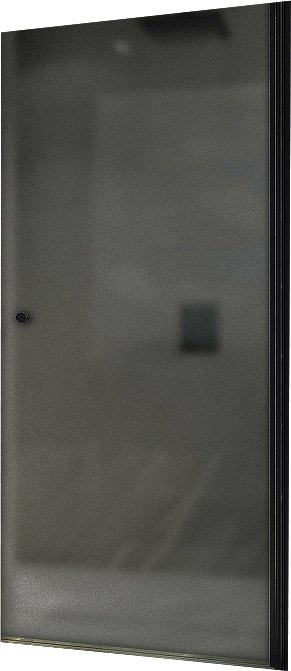 

Душевая дверь MaybahGlass 80x198 MGD-807-6 (графитовое матовое стекло/черный)
