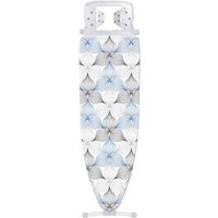 Гладильная доска Nika Тефлон НТ10+/ЦБ (графичные цветы на белом)