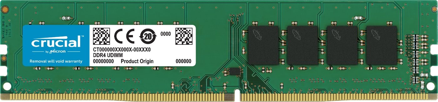 

Оперативная память Crucial 32GB DDR4 PC4-25600 CT32G4DFD832A