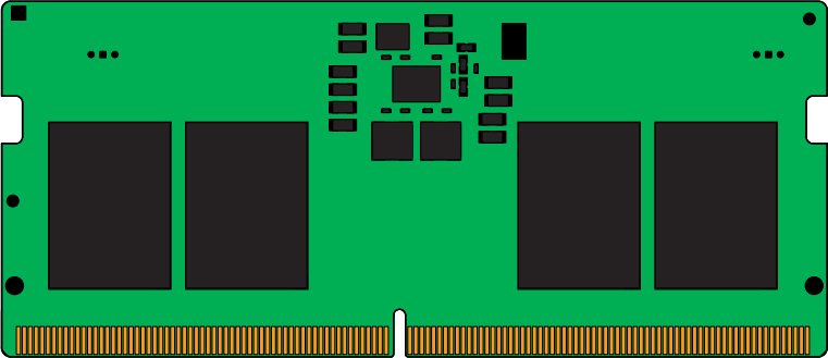 

Оперативная память Kingston 2x8ГБ DDR5 SODIMM 4800 МГц KVR48S40BS6K2-16