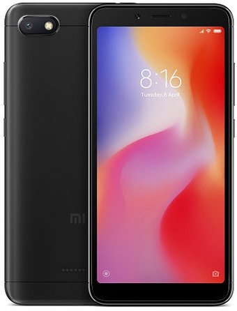 Xiaomi Redmi 6A 2GB/16GB международная версия (черный)