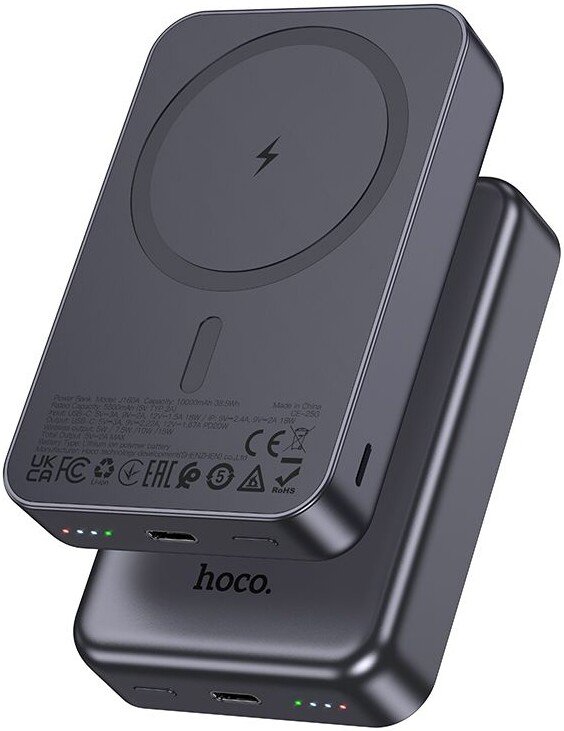 Внешний аккумулятор Hoco J160A 10000mAh (металлик)
