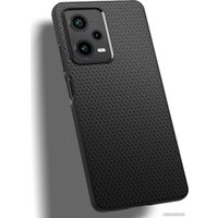 Чехол для телефона Spigen Liquid Air для Xiaomi Redmi Note 12 Pro 5G/POCO X5 Pro 5G ACS05788 (черный)