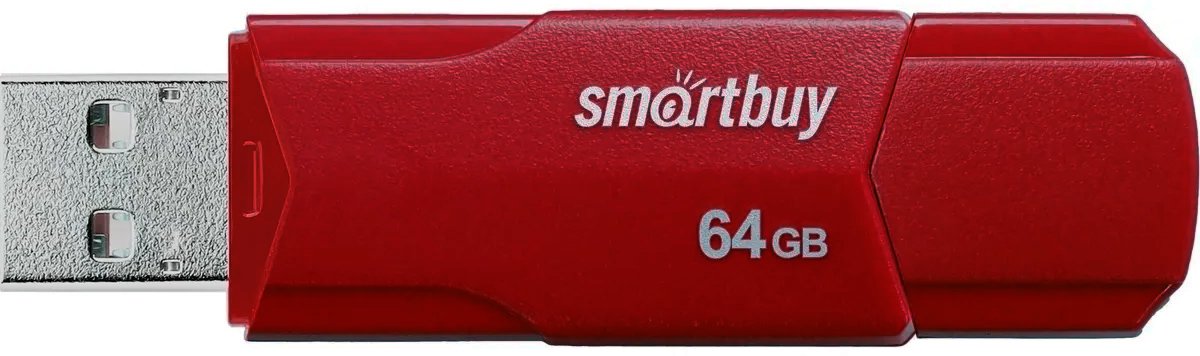 

USB Flash SmartBuy Clue 64GB (бордовый)
