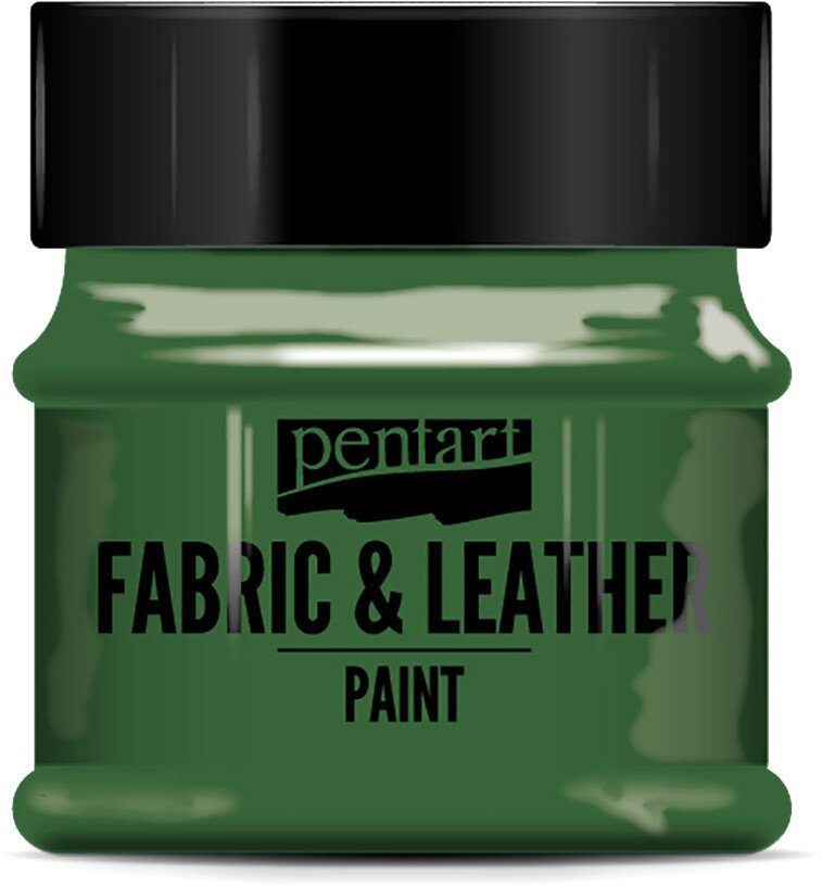

Краска для текстиля Pentart Fabric & Leather paint 50 мл (зеленый)
