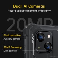 Телефон Oukitel WP32 4GB/128GB (серый)