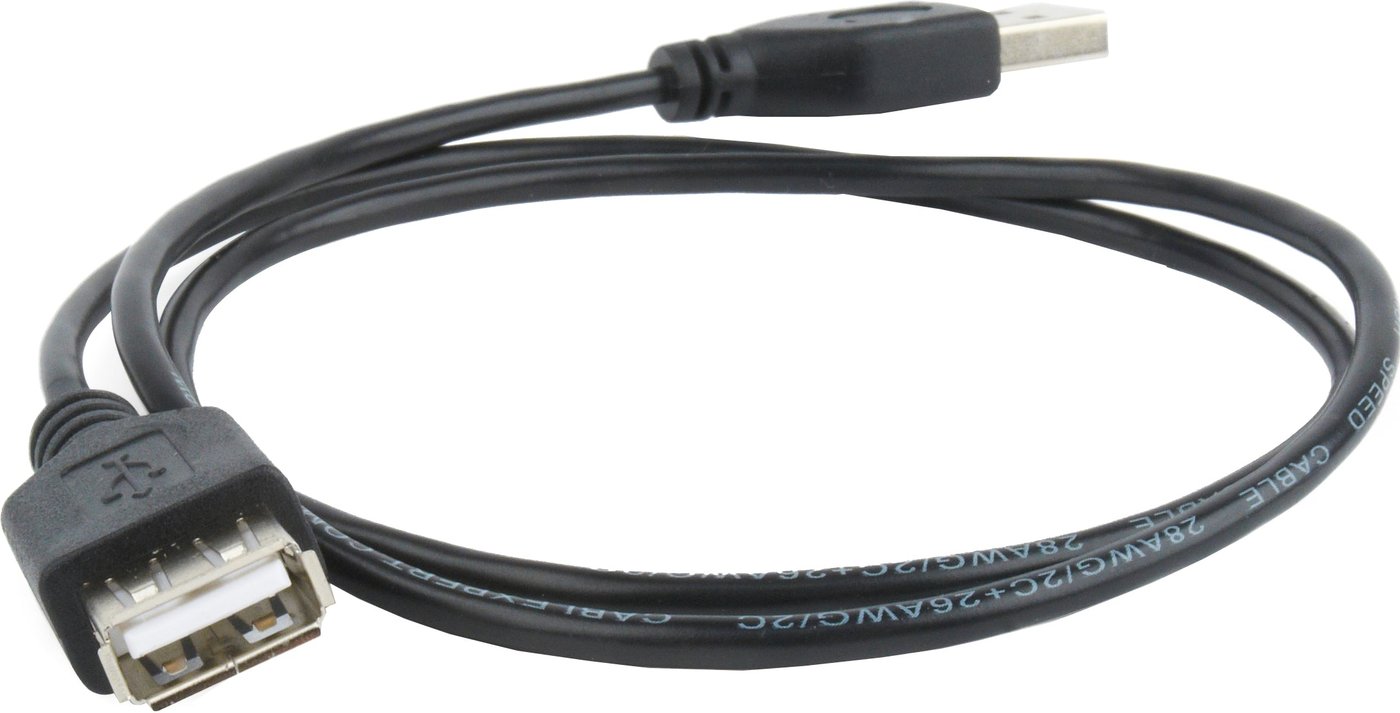 

Удлинитель Cablexpert CC-USB2-AMAF-75CM/300-BK