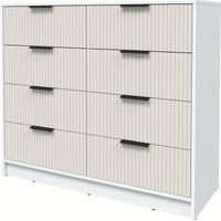 Комод Интерлиния Концепт Лайн КТ-К117 (белый платинум/кашемир)