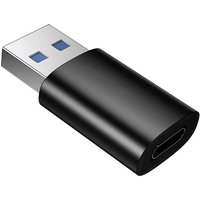 Адаптер Borofone BV26B USB Type-A - USB Type-C (черный)