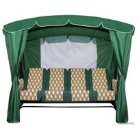 Садовые качели Arno-Werk Оазис Люкс Плюс 2016-КД-40/Л+ (зеленый)