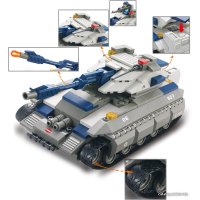 Конструктор Sluban M38-B0205 Танк военного спецназа