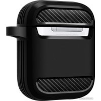 Чехол Spigen Rugged Armor ASD01117 (для AirPods, черный)