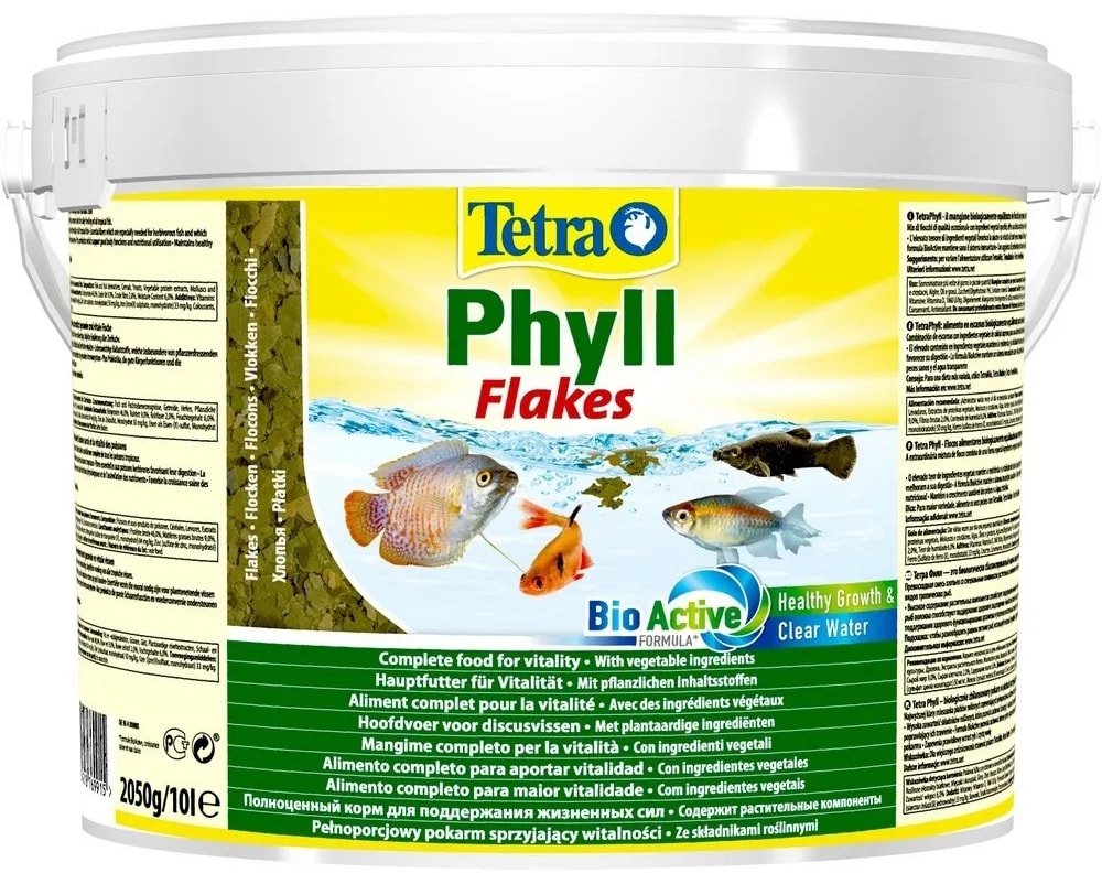 

Сухой корм Tetra TetraPhyll 10л