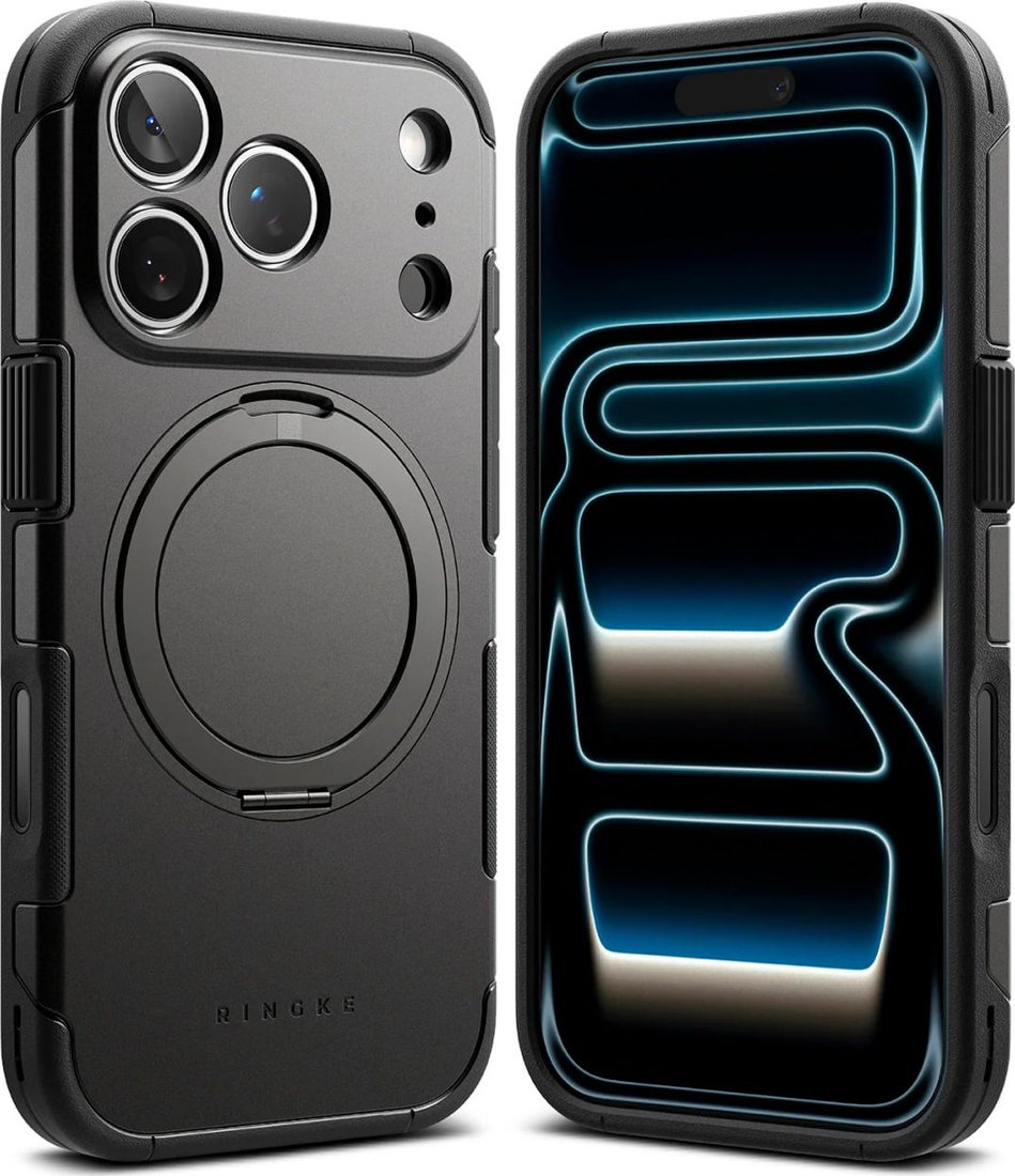 

Чехол для телефона Ringke Alles для iPhone 17 Pro Gun Metal