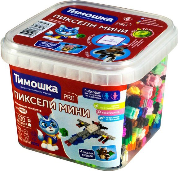 

Конструктор Тимошка Pro М002 Пиксели мини