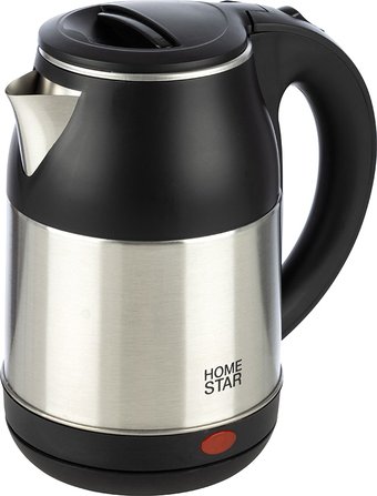 Электрический чайник HomeStar HS-1034 (стальной/черный)