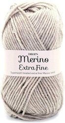 Merino Extra Fine 50 г 105 м 08 (серый меланж)