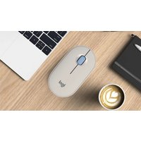 Мышь Logitech M350S Pebble 2 (песочный)