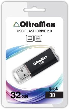 

USB Flash OltraMax 30 32GB (черный) [OM032GB30-В]