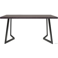 Кухонный стол Buro7 Уиллис 150 (классика, дуб мореный/черный)