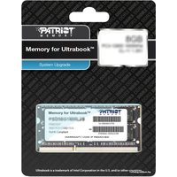 Оперативная память Patriot Memory for Ultrabook 8GB DDR3 SO-DIMM PC3-12800 (PSD38G1600L2S)