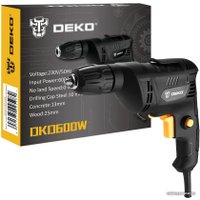 Безударная дрель Deko DKD600W