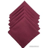 Сервировочная салфетка ОМурМебель бордовый (6 шт)