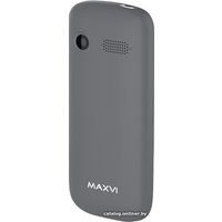 Кнопочный телефон Maxvi K20 (серый)