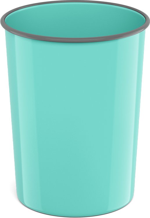 

Корзина для бумаг Erich Krause Pastel Mint 58457 (мятный)