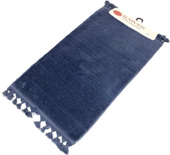 Ковер для жилой комнаты Karven Post Dokuma Sacakli 80x120 KV 027 (антрацит)