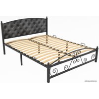 Кровать ИП Князев Бали 160x190 (черный)