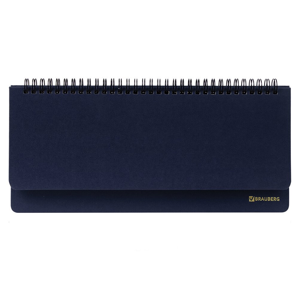 

Ежедневник BRAUBERG недатированный настольный Select 123798 (темно-синий)