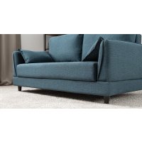 Диван Нижегородмебель Макс ТД 288 (анри 24 синий деним)