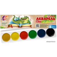 Акварельные краски Луч Zoo 19С1246-08 (6 цв)