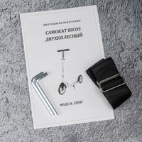 Двухколесный подростковый самокат Ricos Impulse 200H (серый)