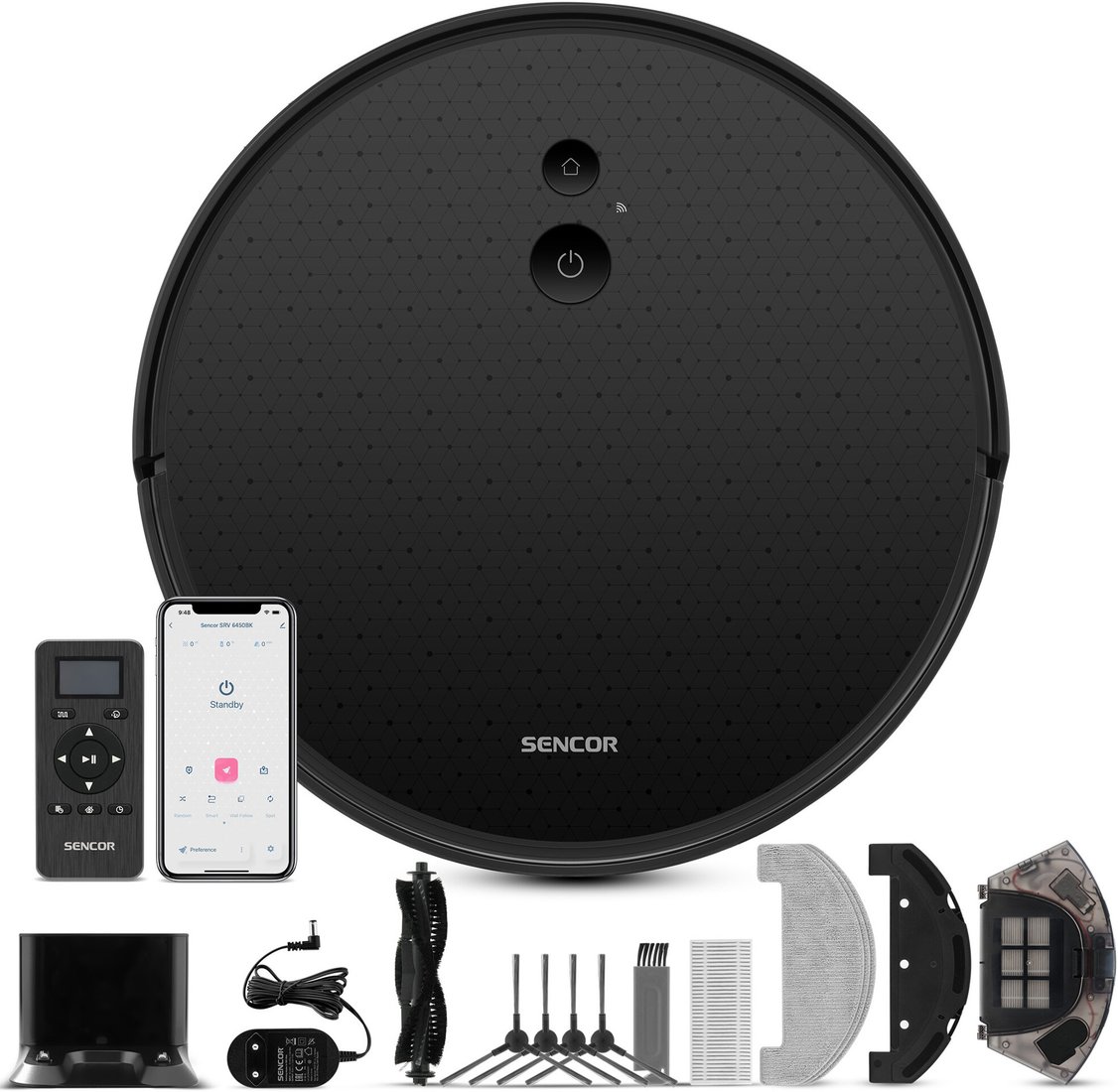 

Робот-пылесос Sencor SRV 6450BK