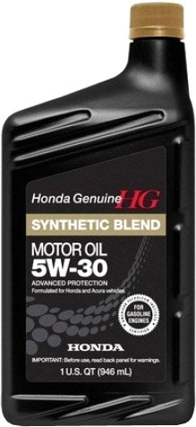 

Моторное масло Honda Synthetic Blend 5W-30 SN (08798-9034) 0.946л