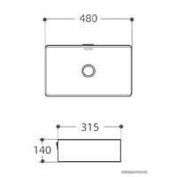 Умывальник Aquanet Perfect-2-MB 273677