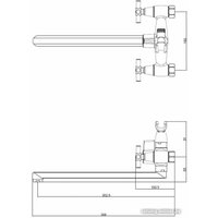 Смеситель Voda DV31