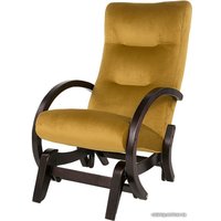 Кресло-качалка Мебелик Мэтисон (охра/венге структура)