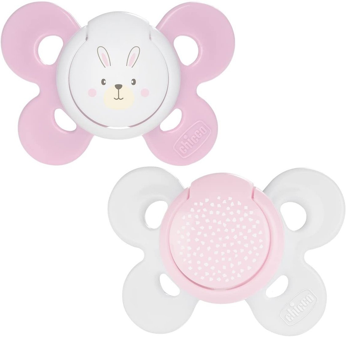 

Набор пустышек Chicco PhysioForma Comfort Зайчик Снежок 00074931110000.2 (2 шт)