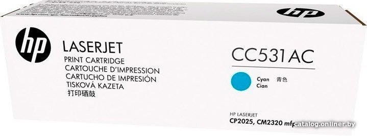 Картридж HP CC531AC