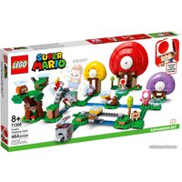 Конструктор LEGO Super Mario 71368 Погоня за сокровищами Тоада. Доп. набор