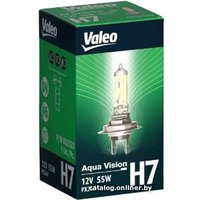 Галогенная лампа Valeo H7 Aqua Vision 1шт