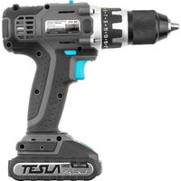 Дрель-шуруповерт Tesla TCD182DC (с 2-мя АКБ, кейс)
