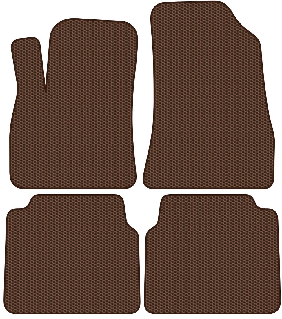 

Комплект ковриков для авто Alicosta Hyundai Santa Fe I (suv / SM) 2000 - 2006 (коричневый, сота)